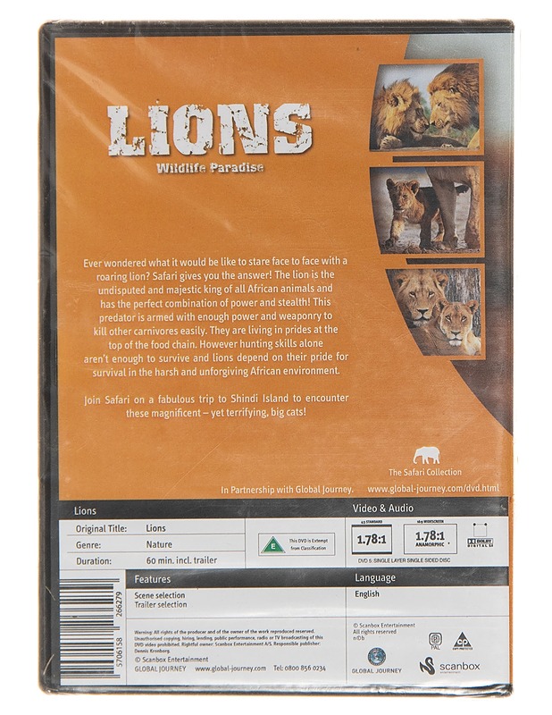 Lions : Wildlife Paradise - DVD - DVD-elokuvat - 10105159617 - 1