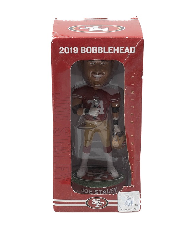 IDEGY San Francisco 49ers Joe Staley 2019 Bobblehead figuuri - Lasten lelut - 10105160392 - 0