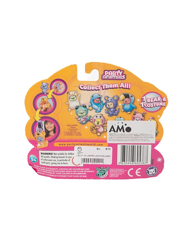 MOOSE Party Animals figuuri - Lasten lelut - 10105161200 - 1