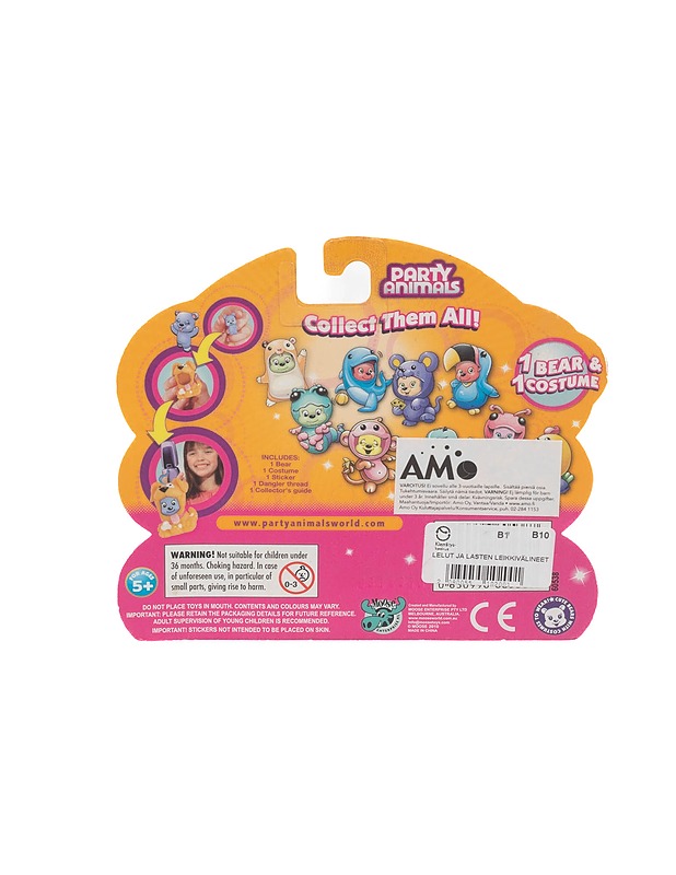 MOOSE Party Animals figuuri - Lasten lelut - 10105161207 - 1