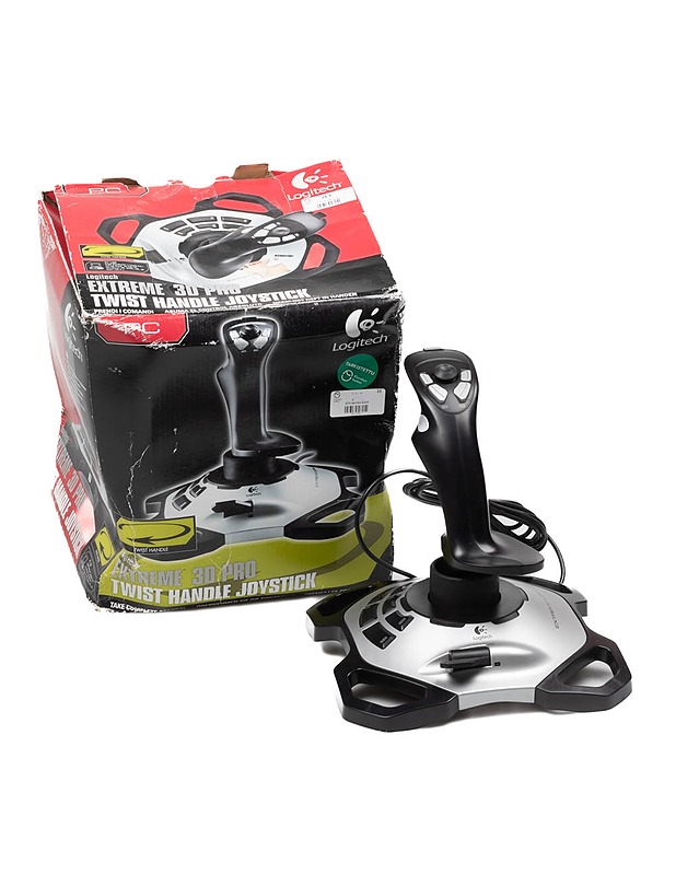LOGITECH Extreme 3D sauvaohjain (joystick) - Viihde-elektroniikka - 10105163472 - 0