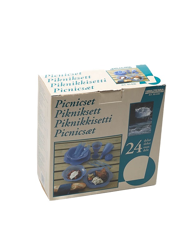 BILTEMA pikniksetti 24 osaa - Aterimet - 10105164546 - 0