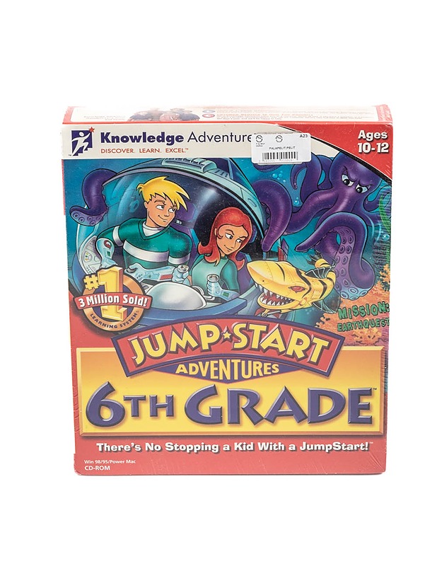 Jump Start Adventures 6th Grade CD-ROM-tietokonepeli - Lasten pelit - 10105166931 - 0