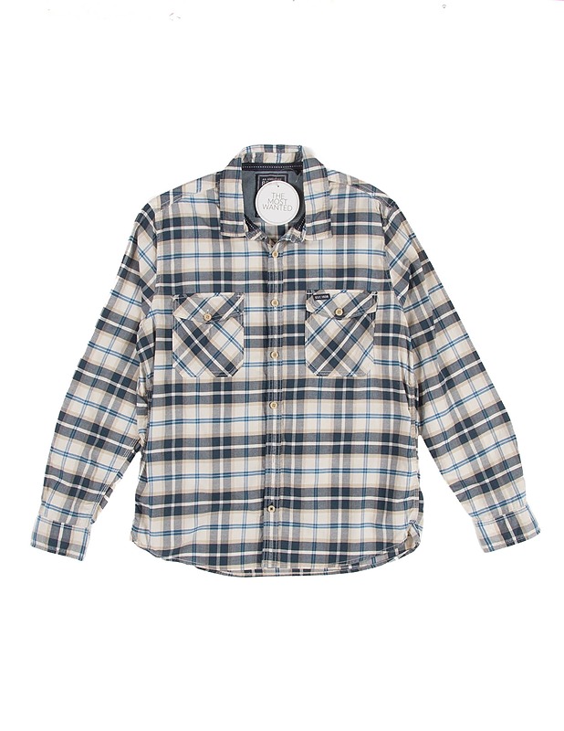 AN AMBROSE BRAND ruudullinen kauluspaita, L - The Most Wanted vaatteet ja asusteet - 10105174000 - 0