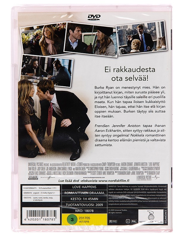 Love Happens - DVD - DVD-elokuvat - 10105174058 - 1
