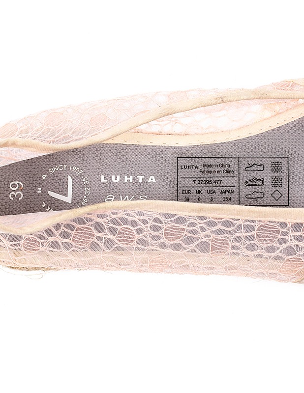 LUHTA balleriinat, 39 - Naisten sandaalit ja balleriinat - 10105175404 - 2