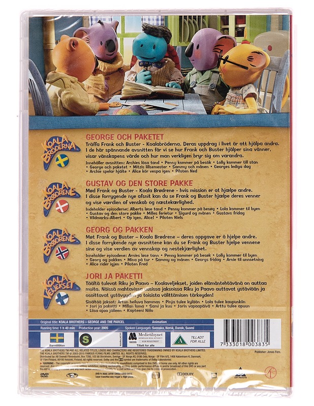Koala Brothers Vol. 2 George & the Parcel - DVD - DVD-elokuvat - 10105175697 - 1