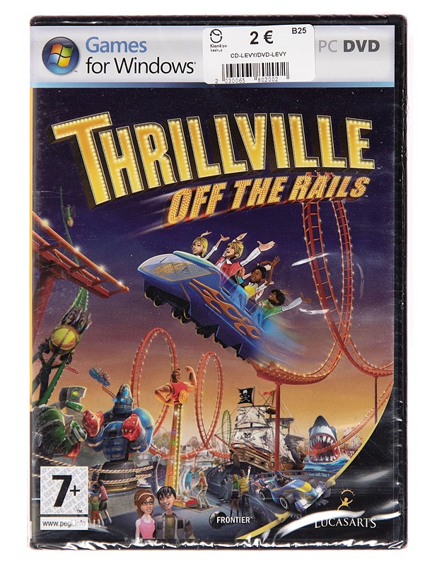 Thrillville off the rails - PC DVD-ROM - Konsolit ja konsolipelit - 10105175888 - 0