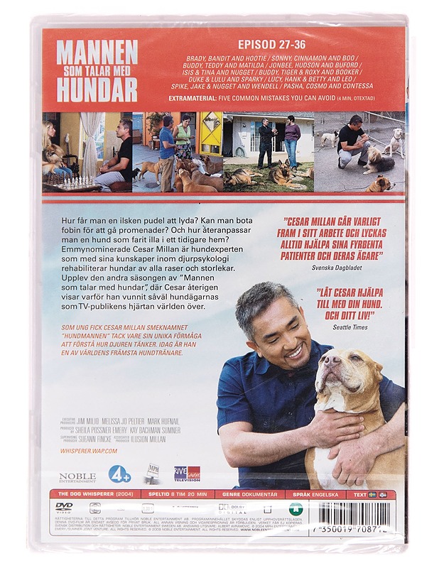 Mannen som talar med hundar 3, episod 27-36 - DVD - DVD-elokuvat - 10105176011 - 1