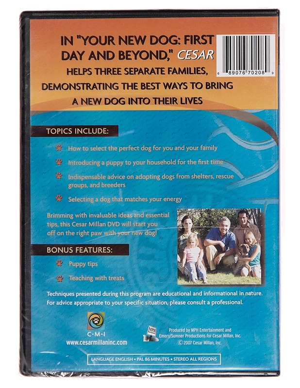 Cesar Millan=C2=B4s Mastering leadership: your new dog: first day and =
beyond volume 3 - DVD - DVD-elokuvat - 10105176035 - 1