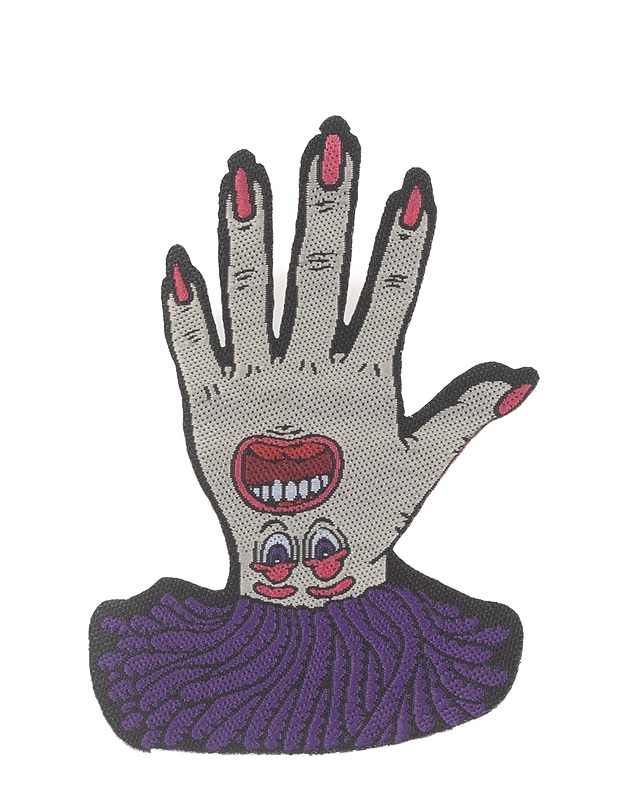 Silitett=C3=A4v=C3=A4 kangasmerkki Pink Nails - Ompelu - 10105178075 - 0