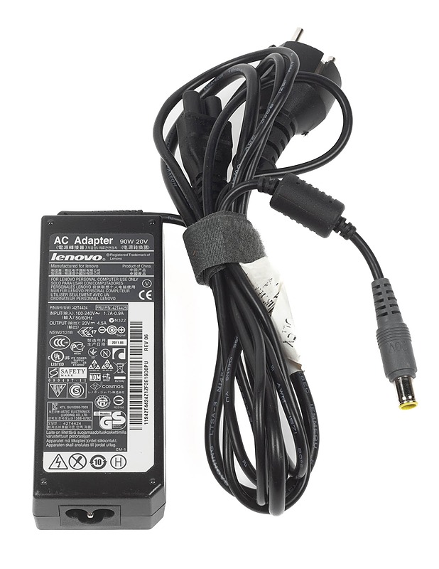 LENOVO kannettavan tietokoneen virtal=C3=A4hde/laturi 90W 20V 42T4424 - Muu elektroniikka - 10105178520 - 0