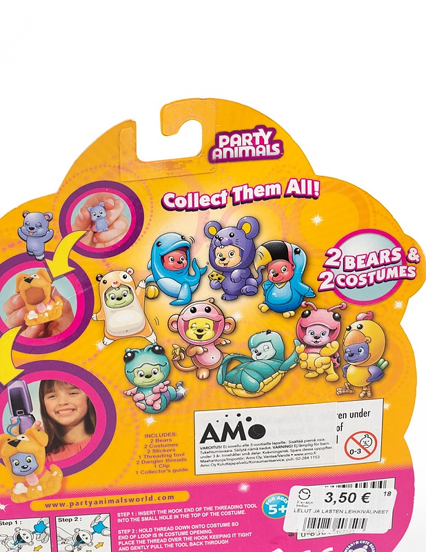 MOOSE Party Animals figuurit - Lasten lelut - 10105178735 - 1