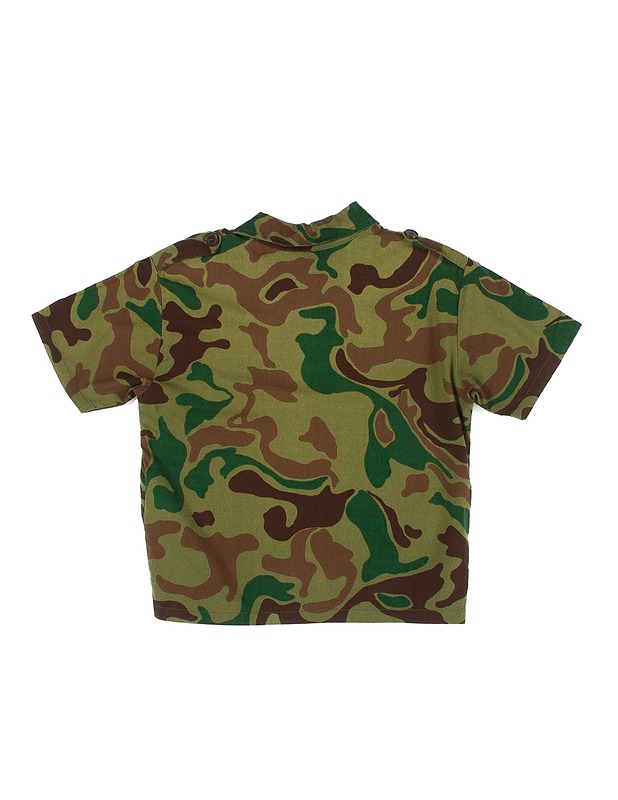 Maastokuvioitu lyhythihainen kauluspaita - The Most Wanted vaatteet ja asusteet - 10105179288 - 1