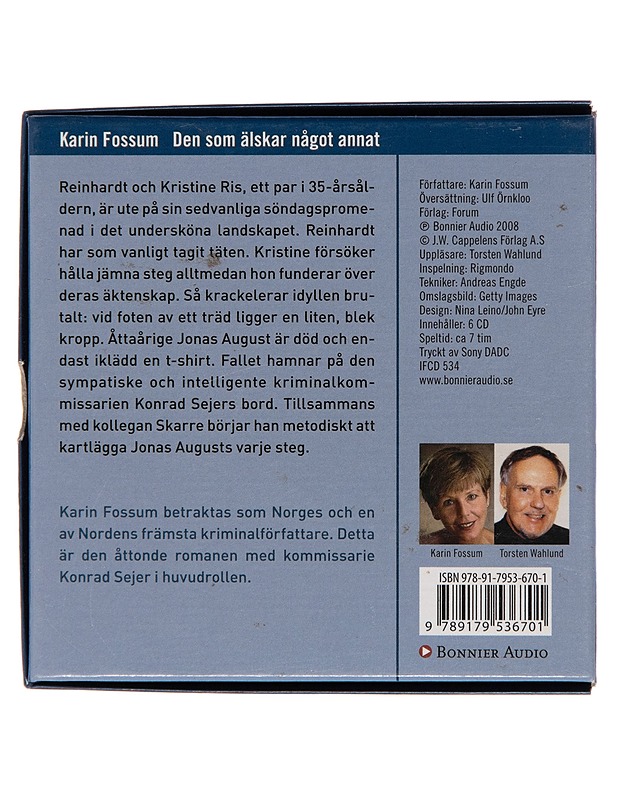 Den som =C3=A4lskar n=C3=A5got annat - CD-=C3=A4=C3=A4nikirja - CD-levyt - 10105180290 - 1