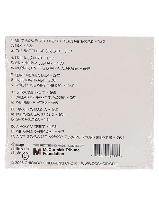 Chigago Children's Choir - Songs On The Road To The Freedom - CD - CD-levyt - 10105183008 - 1