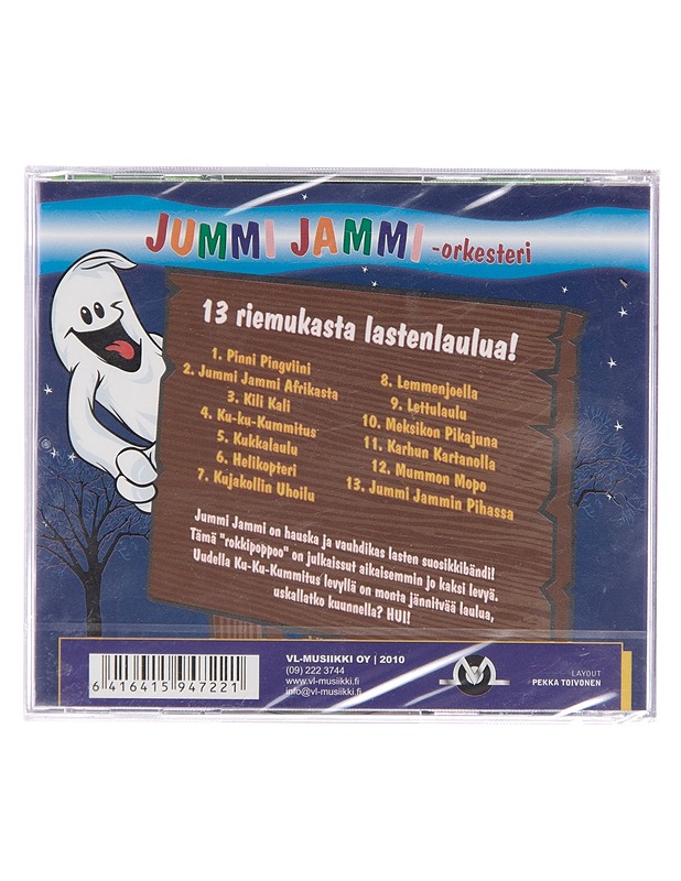 Jummi Jammi -orkesteri : Ku-ku-kummitus - CD - CD-levyt - 10105183104 - 1