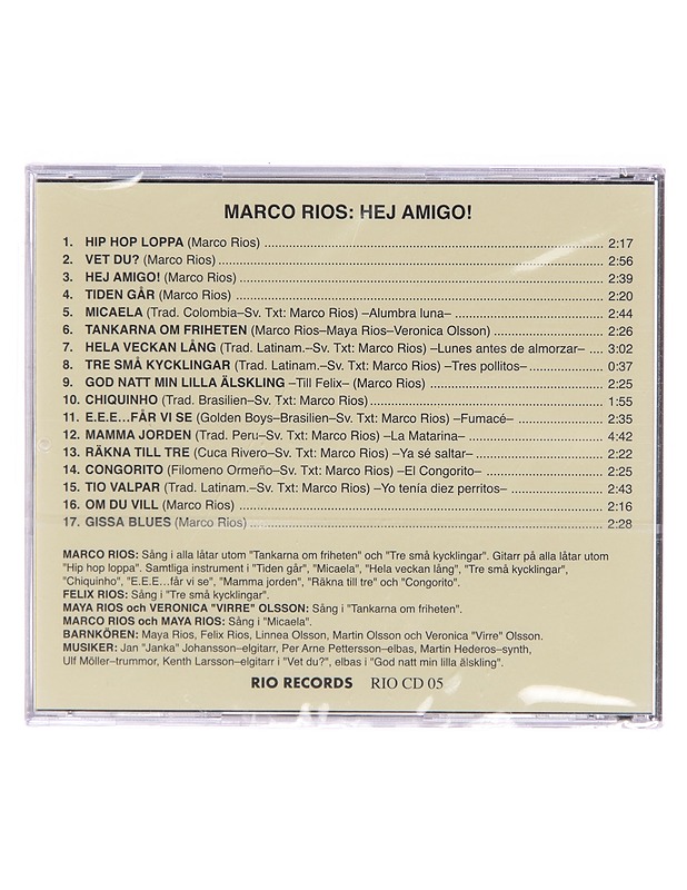 Marco Rios ?: Hej Amigo! - CD - CD-levyt - 10105183113 - 1