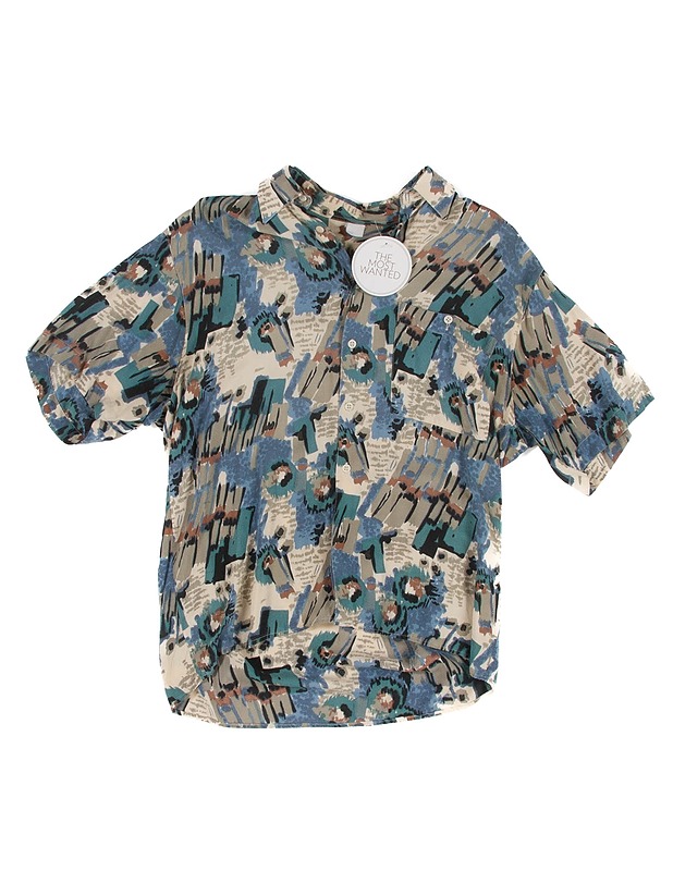 Lyhythihainen miesten kauluapsita - The Most Wanted vaatteet ja asusteet - 10105186627 - 0