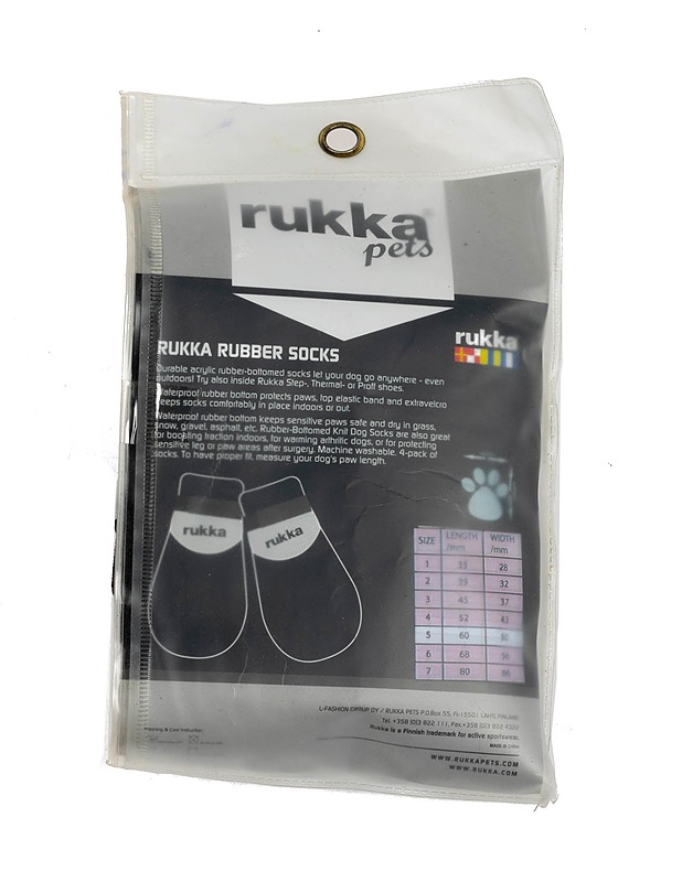 rukka rubber sock musta - Lemmikkitarvikkeet - 10105186674 - 0