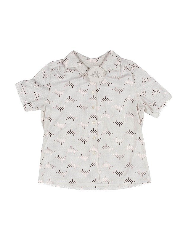 Kuviollinen naisten kauluspaita - The Most Wanted vaatteet ja asusteet - 10105186713 - 0