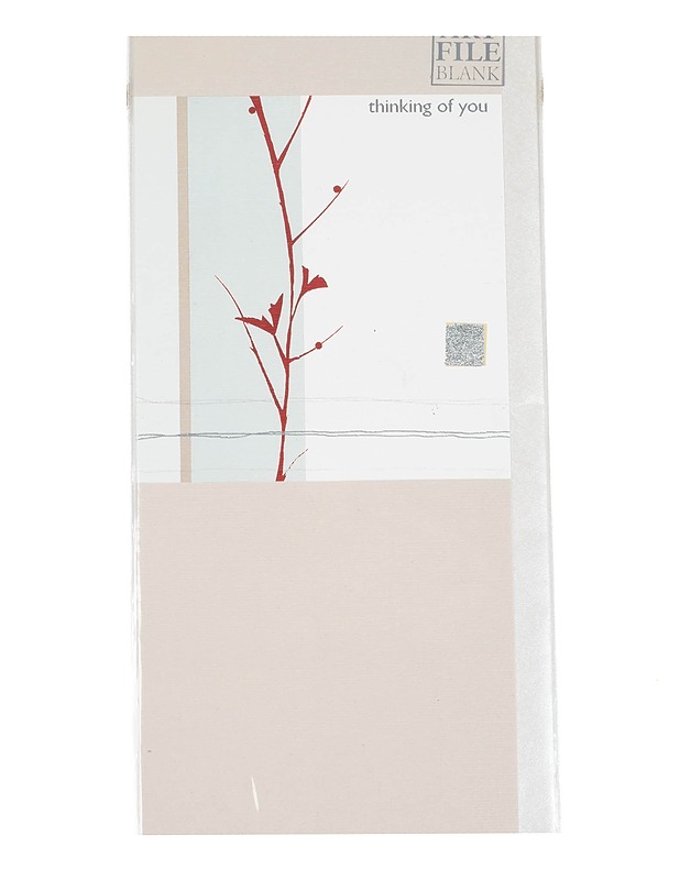 ART FILE BLANK "Thinking of You" kortti ja kuori - Askartelu - 10105186885 - 0