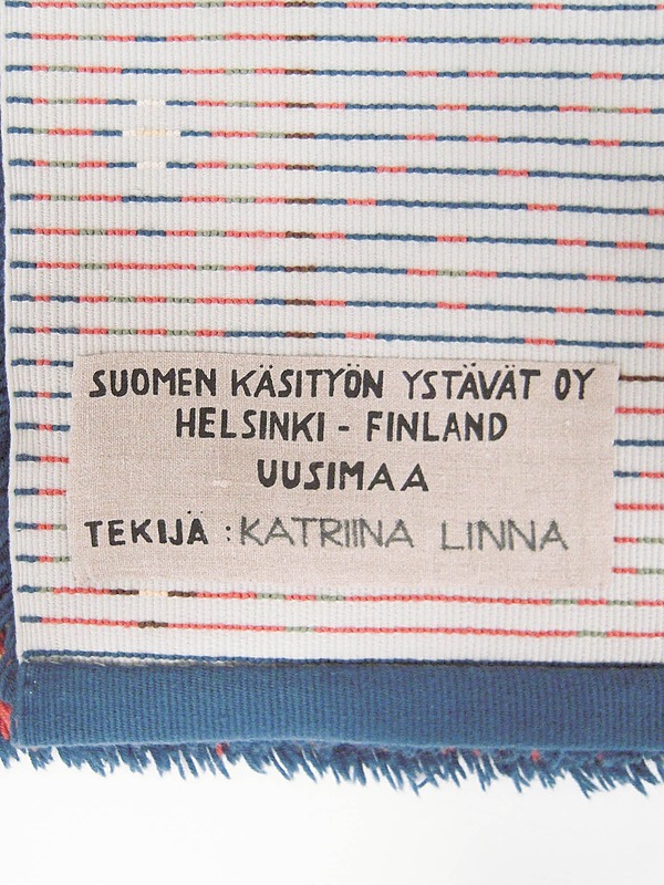 SUOMEN K=C3=84SITY=C3=96N YST=C3=84V=C3=84T "Uusimaa IV" ryijy 75 x 10=
5 cm - The Most Wanted sisustus ja huonekalut - 10105190093 - 2