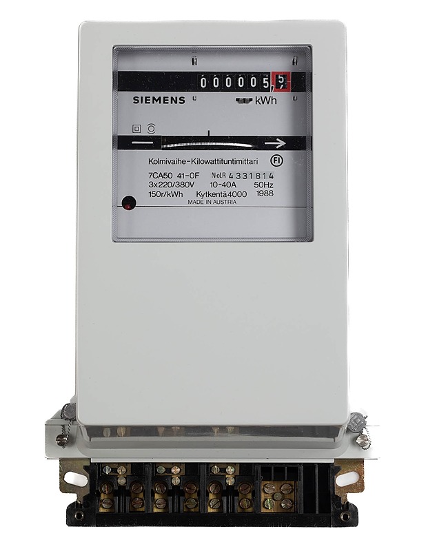 SIEMENS kolmivaihe-kilowattituntimittari - Muu elektroniikka - 10105190641 - 2
