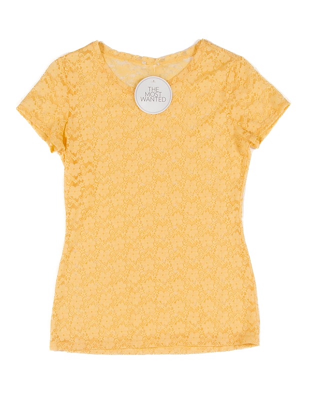 Keltainen pitsipaita - The Most Wanted vaatteet ja asusteet - 10105192156 - 0