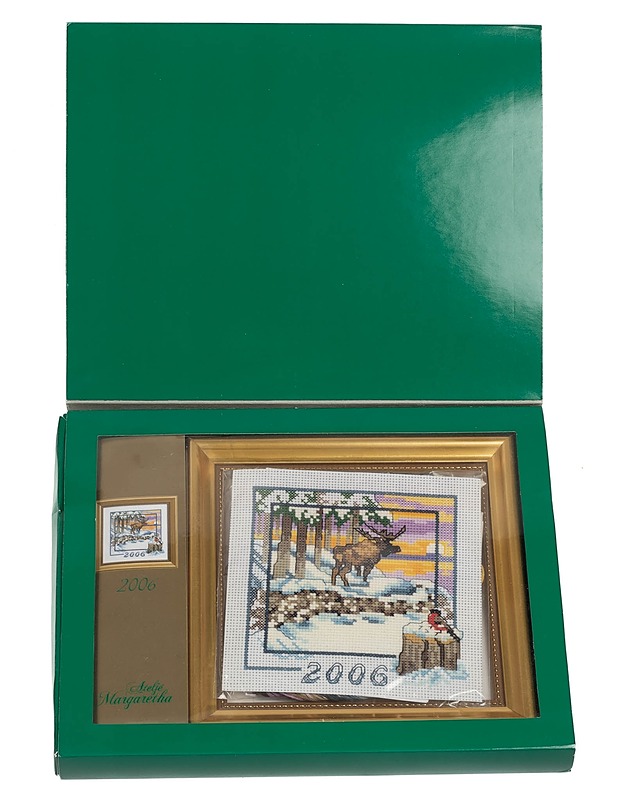 Kirjontaty=C3=B6 Atelje Margaretha v.2006 (taulu) 20x20 cm - Käsityö - 10105194285 - 0