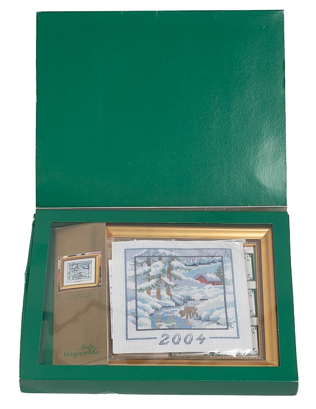 Kirjontaty=C3=B6 Atelje Margaretha v.2004 (taulu) 20x20 cm - Käsityö - 10105194287 - 0