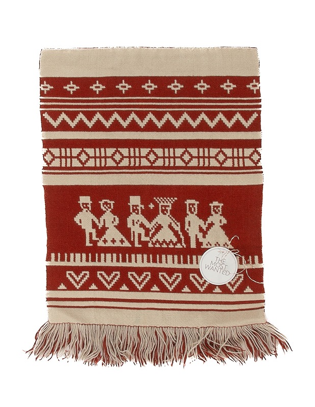 Punainen/valkoinen t=C3=A4k=C3=A4n=C3=A4, 46 x 60 cm - The Most Wanted sisustus ja huonekalut - 10105195447 - 0