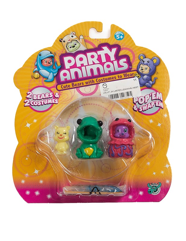 MOOSE Party Animals figuurit - Lasten lelut - 10105198320 - 0
