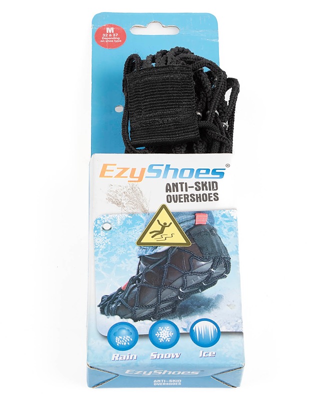 EZYSHOES Anti-Skid Overshoes liukuesteet kenkiin, M - Muut urheiluvälineet ja vapaa-aika - 10105199133 - 0