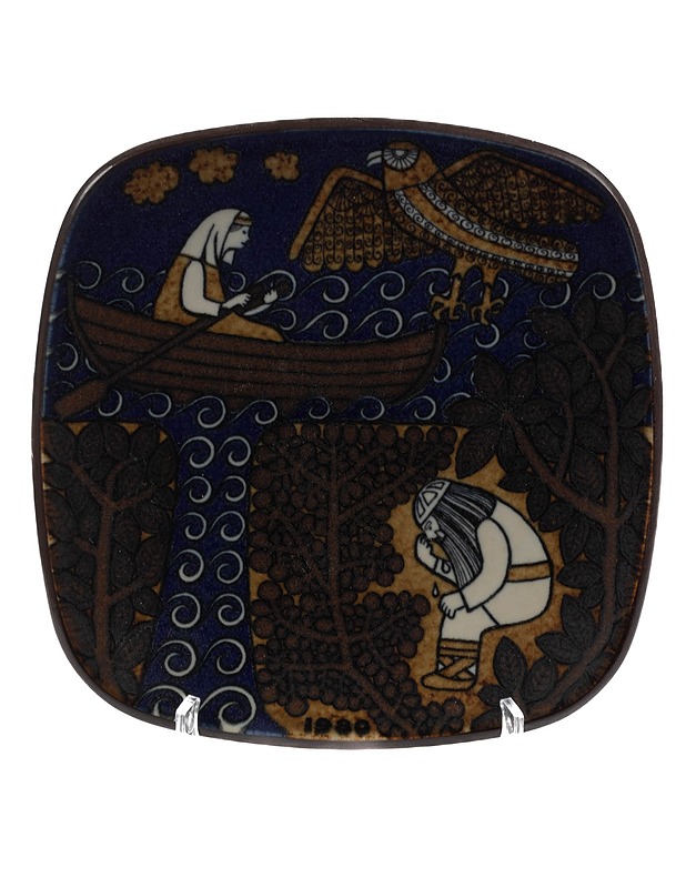 ARABIA Kalevala vuosilautanen 1980 - Designsuosikit - 10105199399 - 0