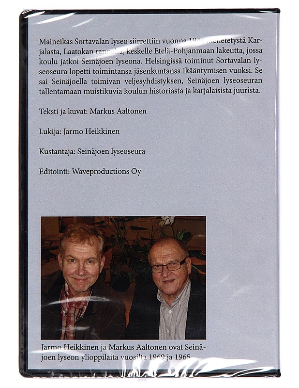 Juuret Sortavalassa - Sein=C3=A4joen lyseon tarina - DVD - DVD-elokuvat - 10105200156 - 1