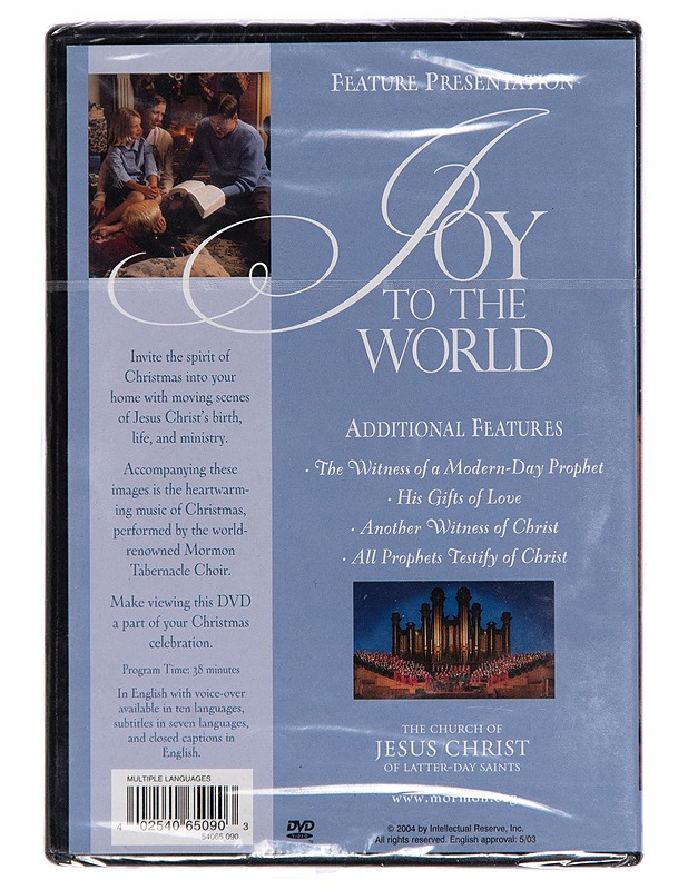 Joy to the world : Featuring The Mormon Tabernacle Choir - DVD - DVD-elokuvat - 10105200200 - 1