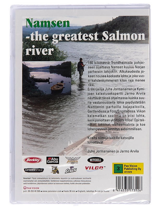 Namsen -the greatest Salmon river - DVD - DVD-elokuvat - 10105200456 - 1