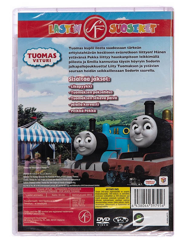 Tuomas Veturi : Tuomaksen poksahdus - DVD - DVD-elokuvat - 10105200945 - 1