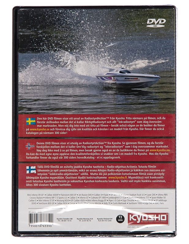 DVD KYOSHO RADIO CONTROLLED ACTION! - DVD-elokuvat - 10105201225 - 1