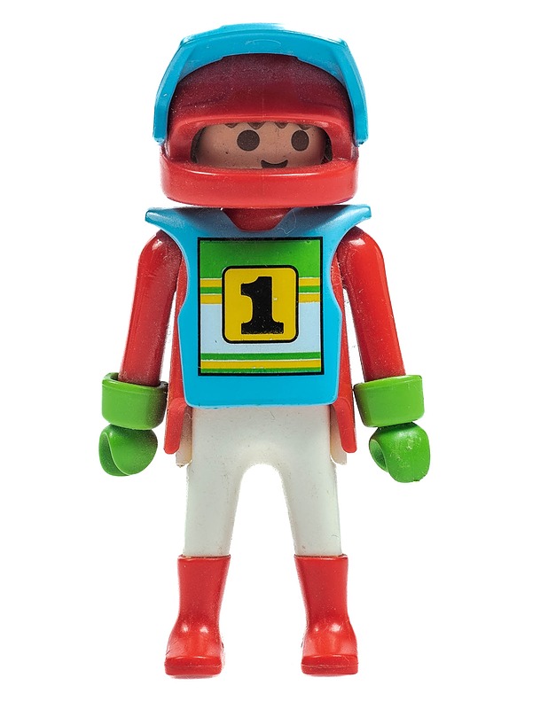 PLAYMOBIL moottoriurheilija figuuri - Lasten pelit ja lelut - 10105204232 - 0