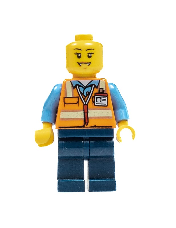LEGO minifiguuri Train Worker - Lasten pelit ja lelut - 10105206322 - 0
