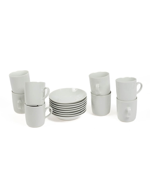 ARABIA Andante kahvikuppi ja asetti, 8+8 kpl - Designsuosikit - 10105207912 - 0