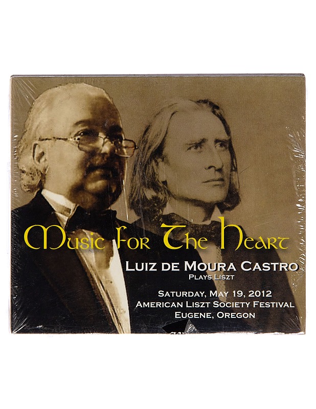 Music for The Heart : Luiz De Moura Castro Plays Liszt - CD - CD-levyt - 10105208274 - 0