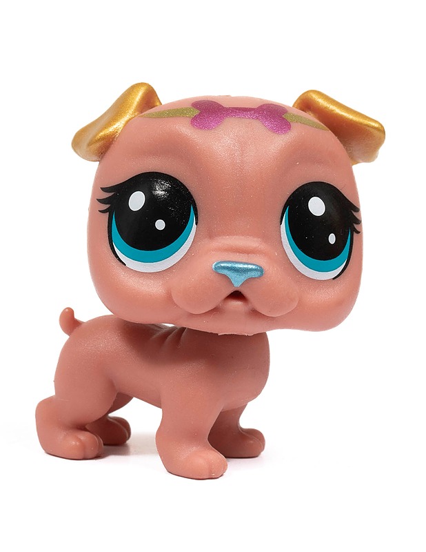 HASBRO Littlest Pet Shop bulldog figuuri - Lasten lelut - 10105210110 - 0