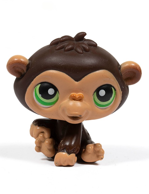 HASBRO Littlest Pet Shop simpanssi figuuri - Lasten lelut - 10105210679 - 0