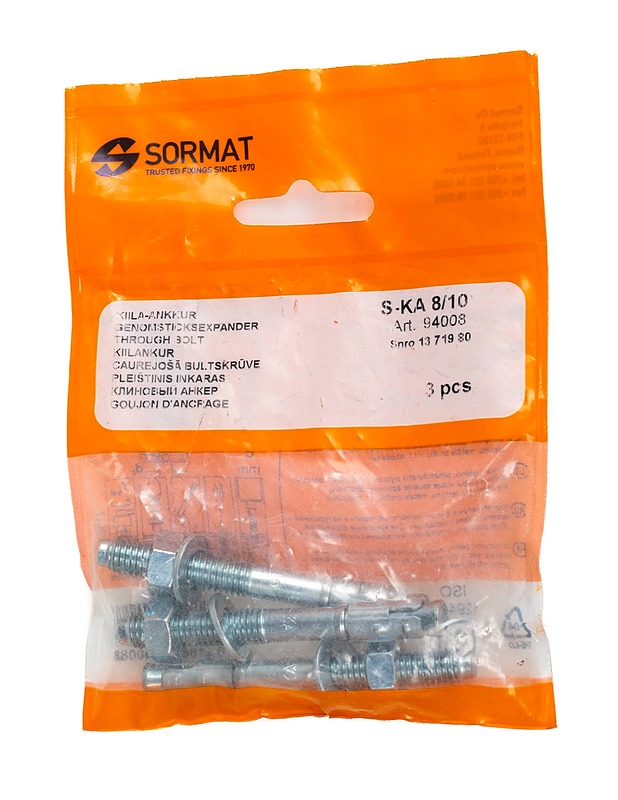 SORMAT Kiila-Ankkuri - Rakennustarvikkeet - 10105211165 - 0