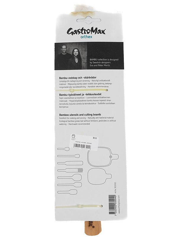 GASTROMAX Orthex bambu haarukka - Muut astiat - 10105211799 - 1