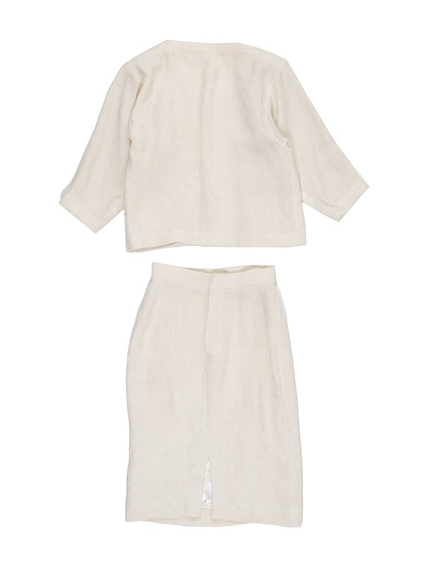 Luonnonvalkoinen jakku ja hame - The Most Wanted vaatteet ja asusteet - 10105211919 - 1