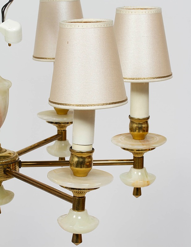 Messinkinen kattovalaisin kuudella lampulla - Designsuosikit - 10105213364 - 1